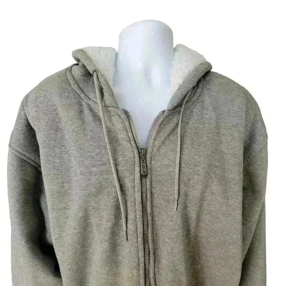 Kenpo Zip Up Hoodie/Gray/ Lined/New Without Tags /Men's XXL - Picture 2 of 8